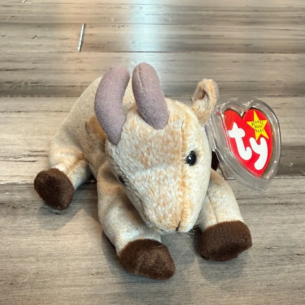 VINTAGE Collectable Goatee Beanie Baby Plush Toy - Picture 2 of 8
